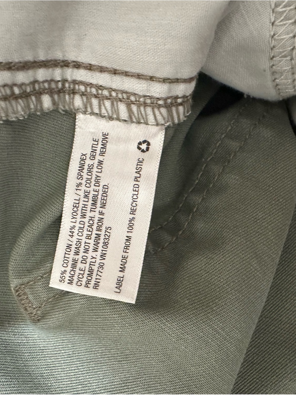Universal Thread Olive Green Elastic-Waist Chinos - Picture 4 of 5